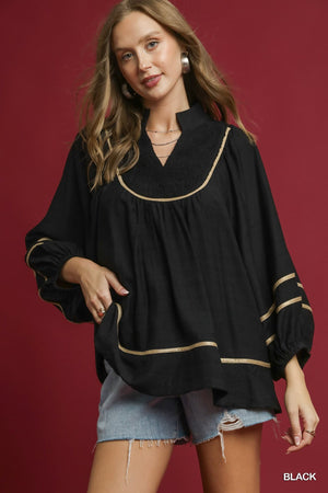 Boho Peasant Blouse