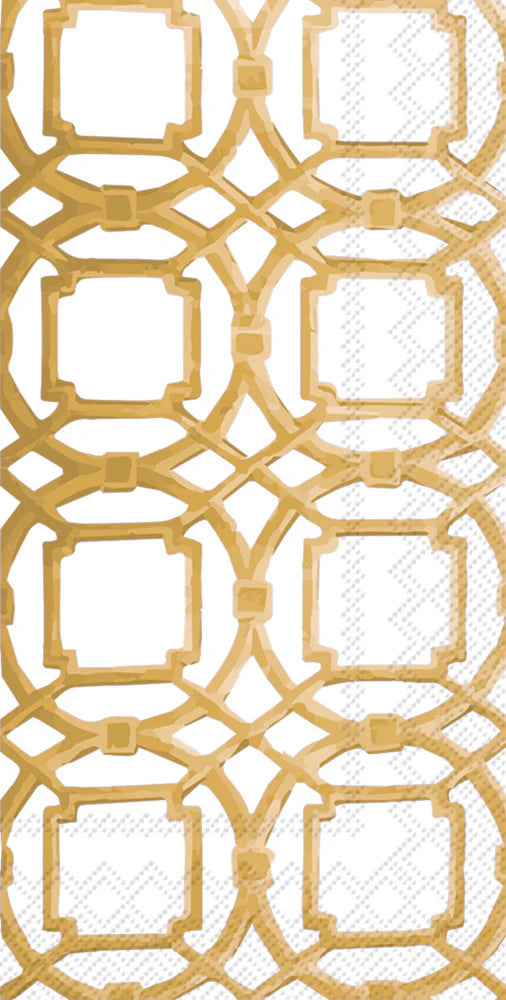 Courtyard Guest Towel Gold