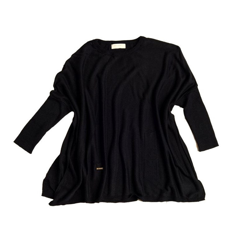 Catalina Crewneck Sweater - Black
