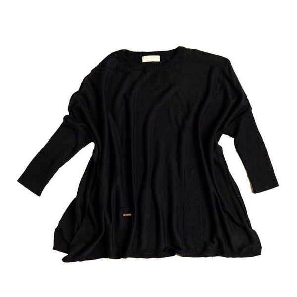 Catalina Crewneck Sweater - Black
