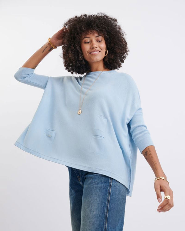 Catalina Crewneck Sweater - Sky