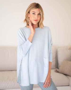 Catalina Crewneck Sweater - Sky