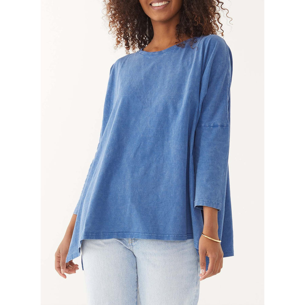 Catalina Sunwashed Tee - Indigo Blue