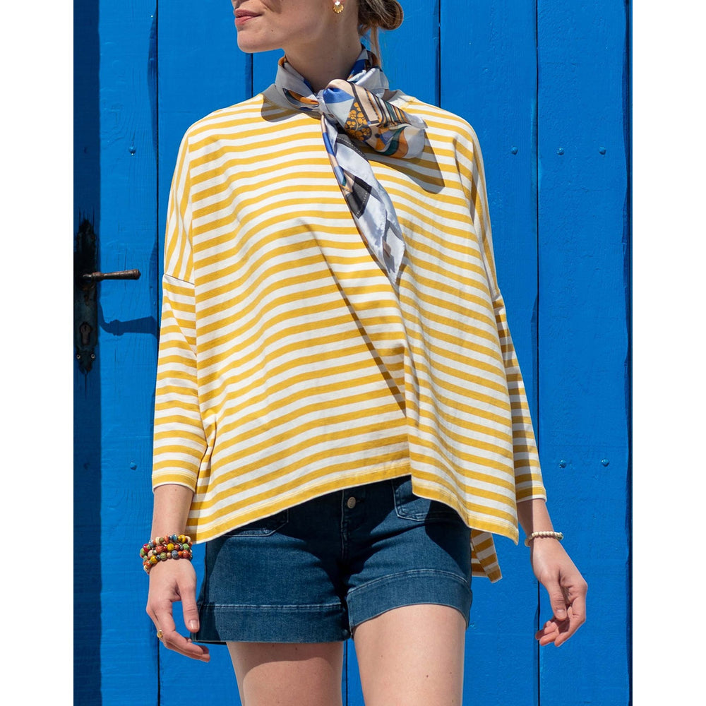 Catalina Jersey Tee - Golden Rod