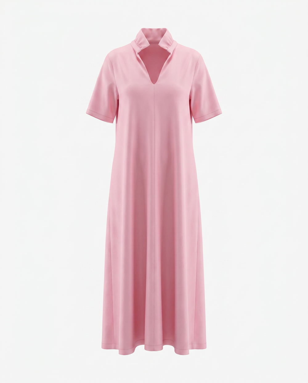 Pink Audrey Midi Dress