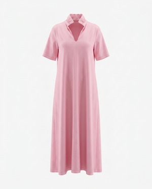 Pink Audrey Midi Dress