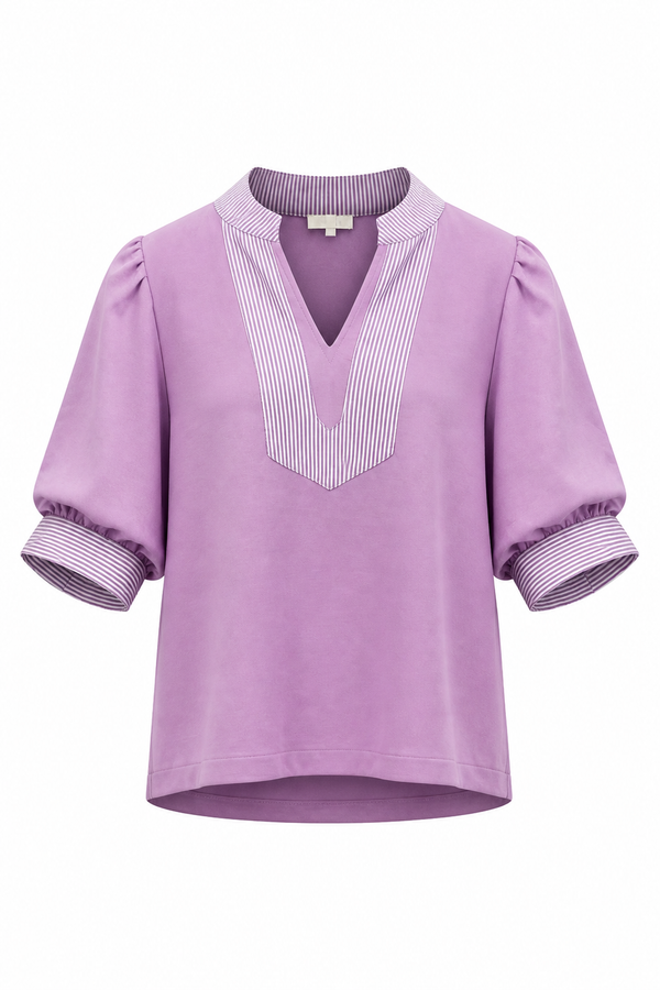 Solid & Stripe Top