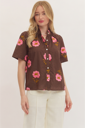 Block Print Top