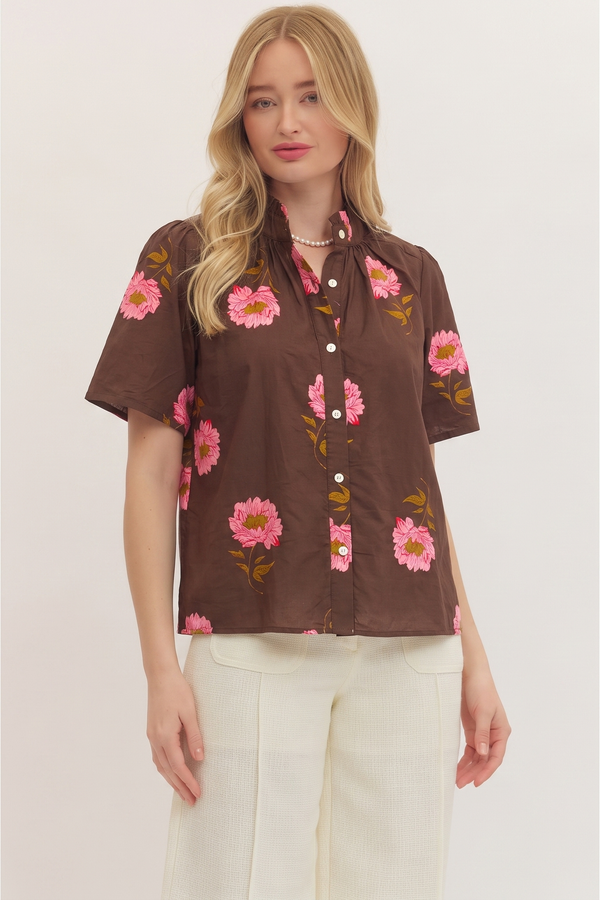 Block Print Top