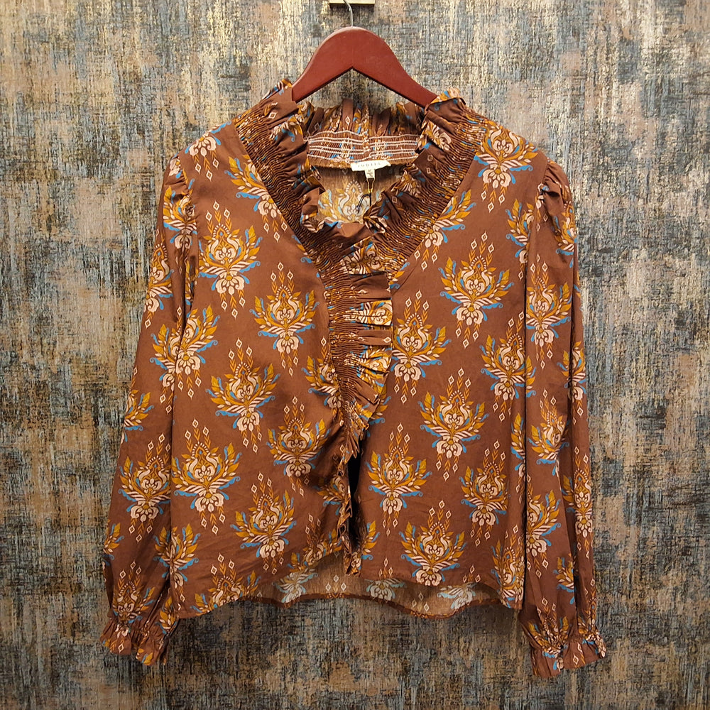 Long Sleeve Boho Top