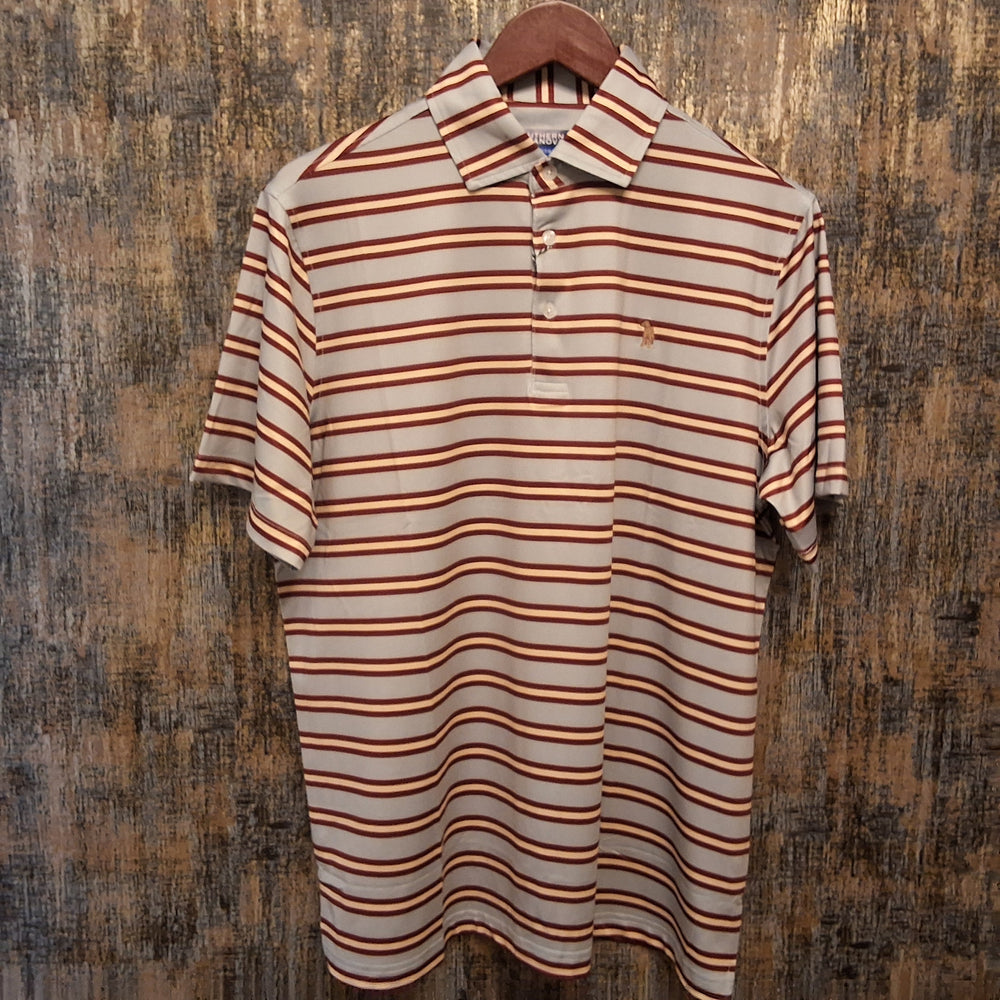 Bow & Arrow Stripe Polo