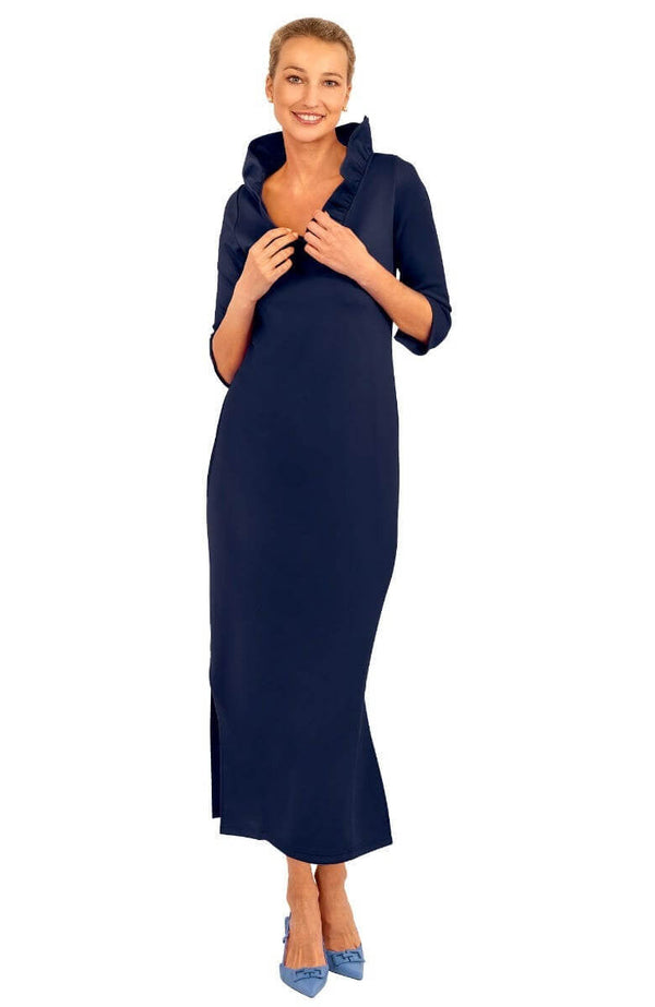 Ruffneck Dress Maxi