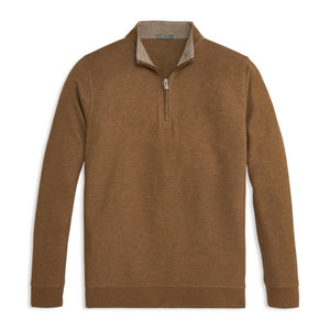 Tobacco Cotton/Modal Quarter-Zip
