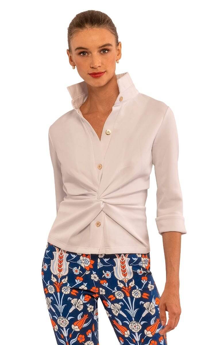 Twist & Shout Top - White