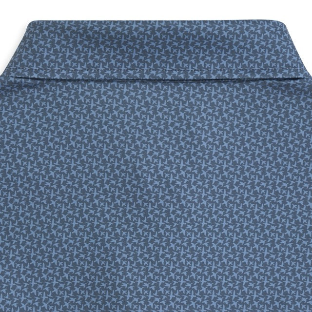 Genteal Cobalt Flyaway Performance Polo