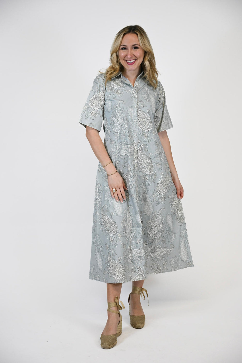 Iris Misty Paisley Maxi Dress